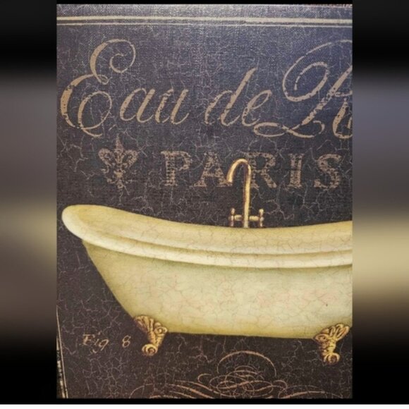 Canvas Luxury Bath " Bain De Luxe II " by Daphne Brissonnet House of Hampton - Picture 6 of 8